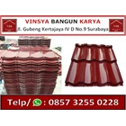 Red Vinsya Metal Tile Dark 1