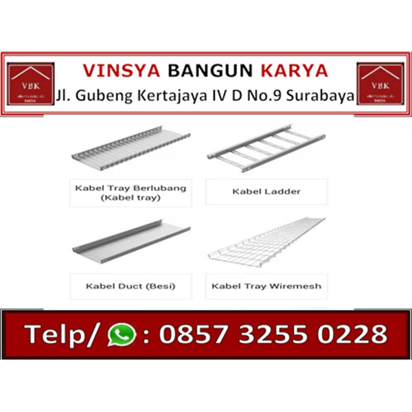 Silver Perforated Cable Tray / Ladder