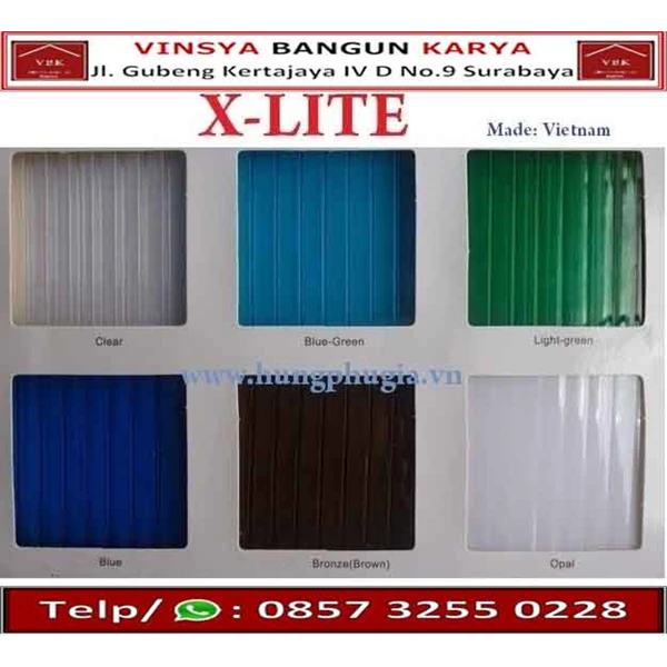 X-Lite Polycarbonate Roof 4.5 mm Thickness