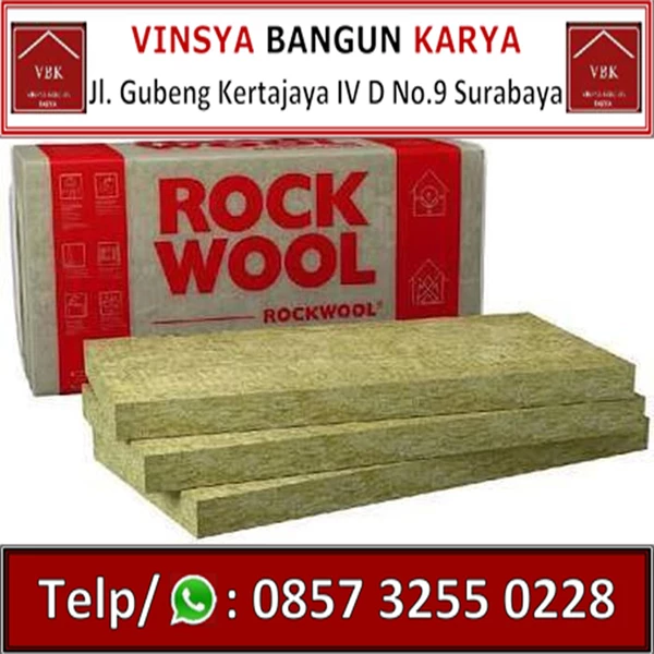 Rockwool insulation roof or wall soundproofing