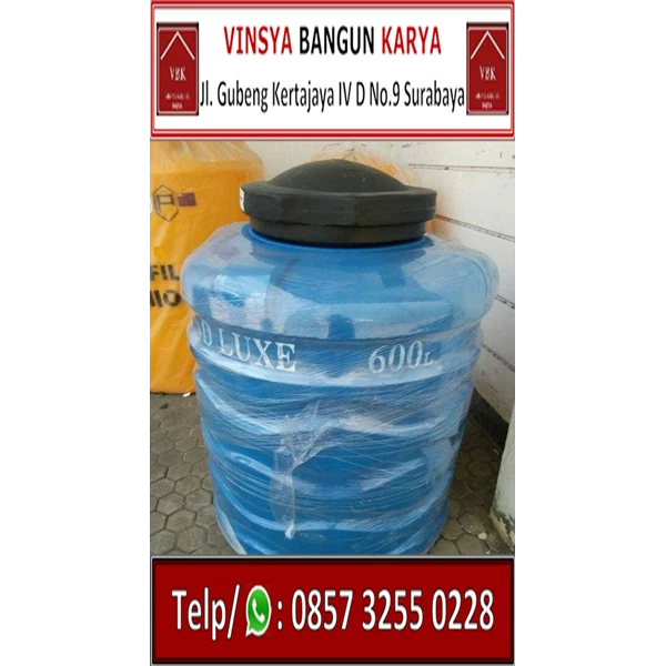 Tangki Air Plastik Grand Luxe 600 Liter