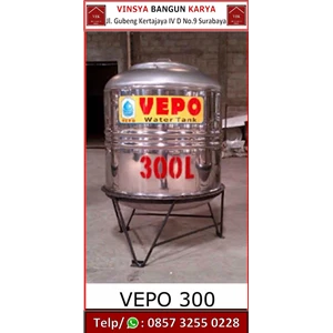 Tangki Air Vepo Stainless Steel VP 300