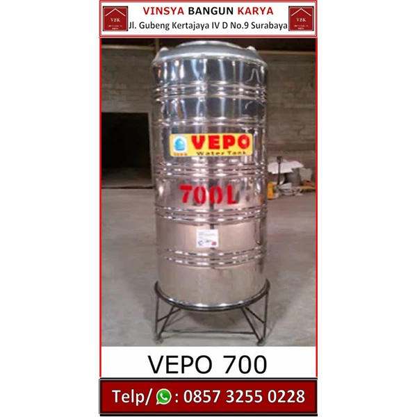 Tangki Stainless Steel Vepo VP 5300 