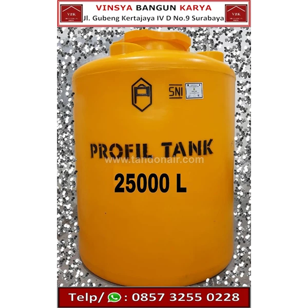 Tangki Air Plastik Profil Tank TDA 20.000 Liter