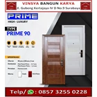 Fortress type Prime Wood Pattern Steel Door + Installation Service Self Price / Steel Security Door 2