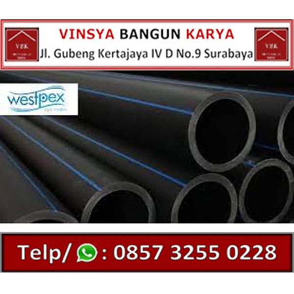 Westpex PN 12.5 HDPE Poly Pipe 3/4 inch Size