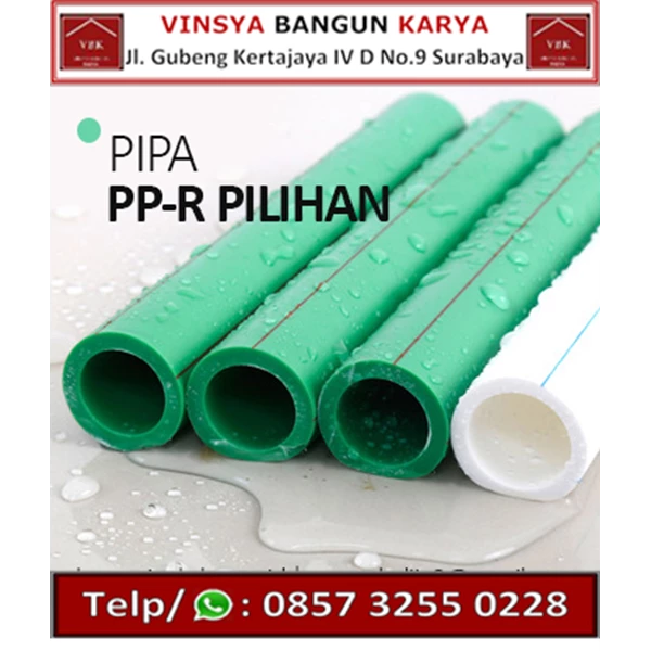 Pipa Westpex Green untuk dingin / pengganti pipa pvc / Pipa Polyethylene