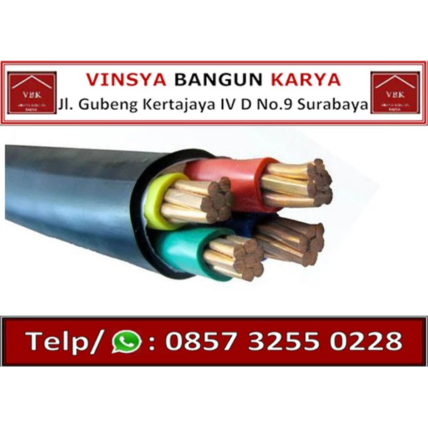 NYY Flash / Hakiki Power Cable Size 2x2.5mm