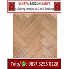 Balian Flooring Lantai Vinyl Duralux Herringbone Maple 1