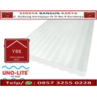UNO PET Corrugated Roof 0.8 mm Thickness / Transparent Roof / Plastic Roof 1