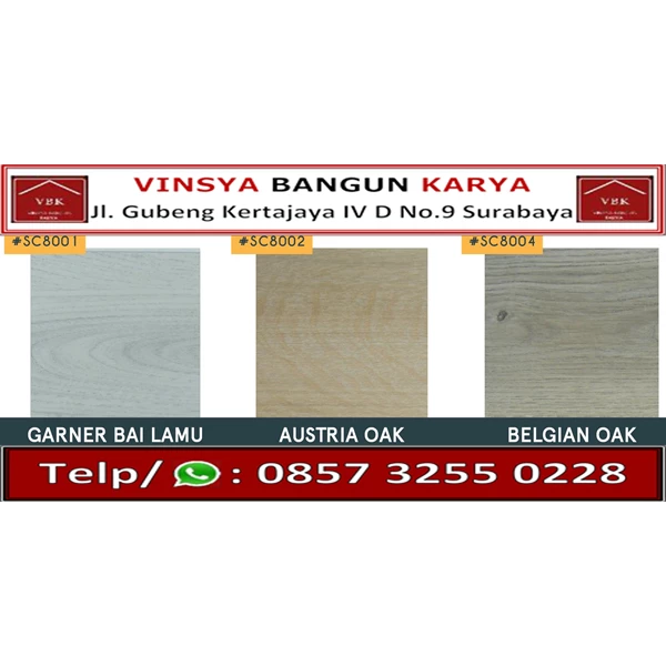 Lantai Vinyl SPC Easy Floor (Sri Lankan Oak)