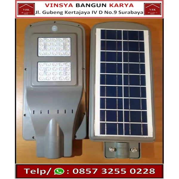 Lampu Iwata Solar Street Panel 40 watt / Lampu Tenaga Surya