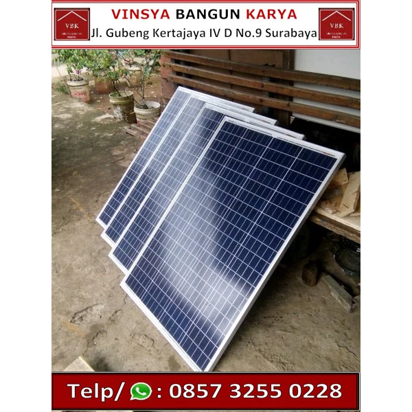 Lampu Solar Panel Polycrystaline 10 watt Solar Panel / Solar Cell