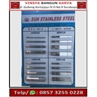 Pipa SUN Stainless Steel 1 inchi 4