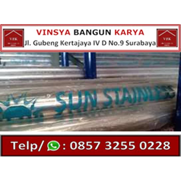 1 inch SUN Stainless Steel Pipe